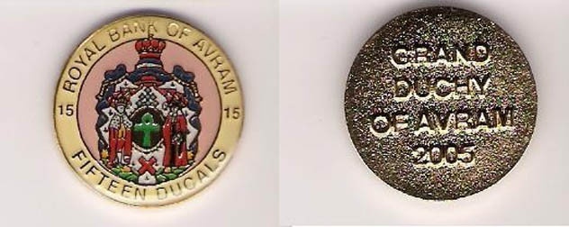 Đồng xu Rudge tự phát hành cho riêng minh