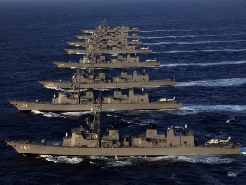 Su troi day cua quan doi Nhat co the dan den xung dot hinh anh