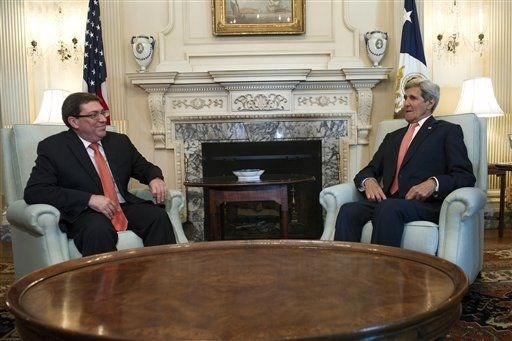 Ngoai truong My va Cuba co cuoc tiep don va hoi dam lich su hinh anh