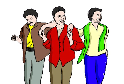 Nhin kia! Anh ay dang cu dong hinh anh