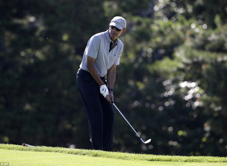 Mot buoi choi golf voi nhung nguoi noi tieng cua Obama hinh anh