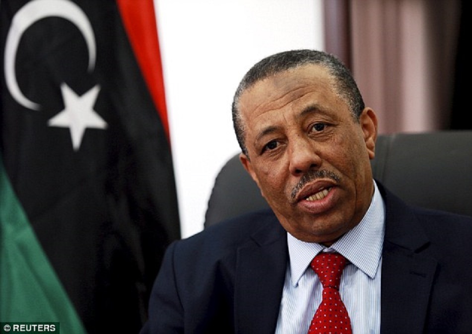 Thu tuong Libya tu chuc dot ngot tren truyen hinh hinh anh