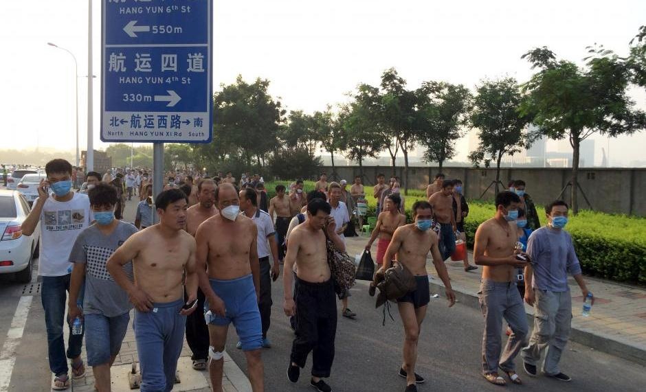 Chinh quyen Thien Tan so tan dan sau nhung vu no moi hinh anh