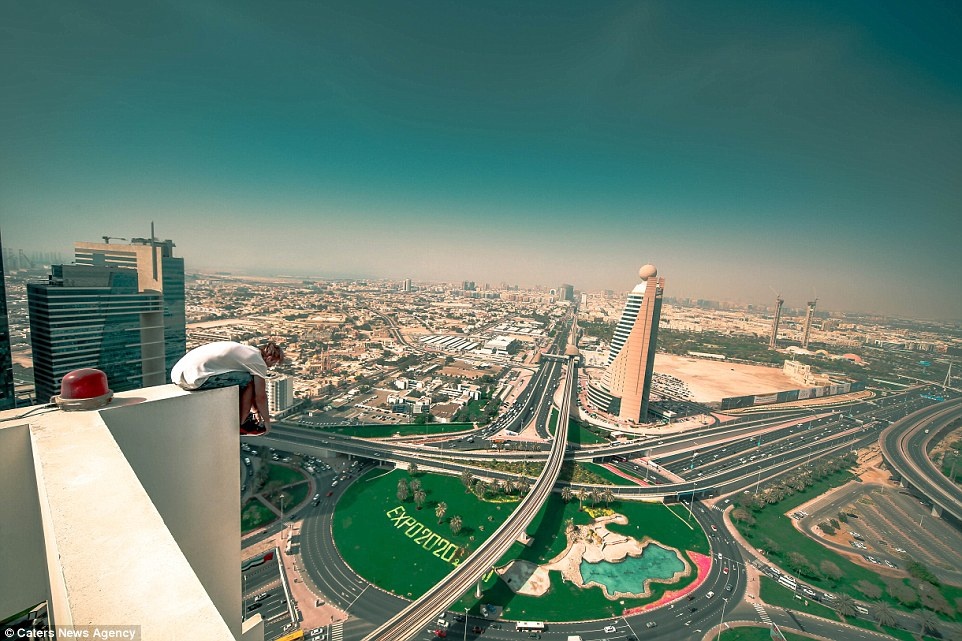 Cảnh tượng ở Dubai vào tháng 3 năm nay.