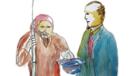 Cau chuyen giua ty phu va lao an may hinh anh