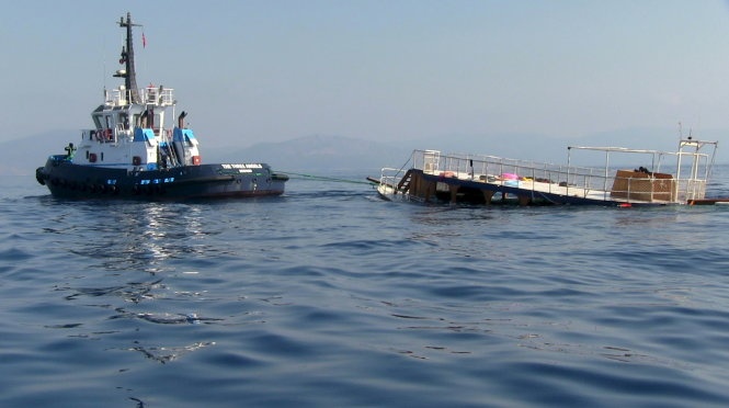 ​Them mot thi the tre em Syria dat vao bo bien Tho Nhi Ky hinh anh