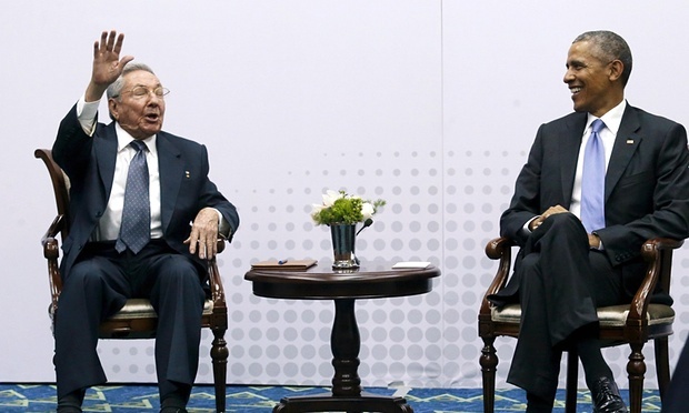 Tong thong Obama sap gap chu tich Cuba hinh anh