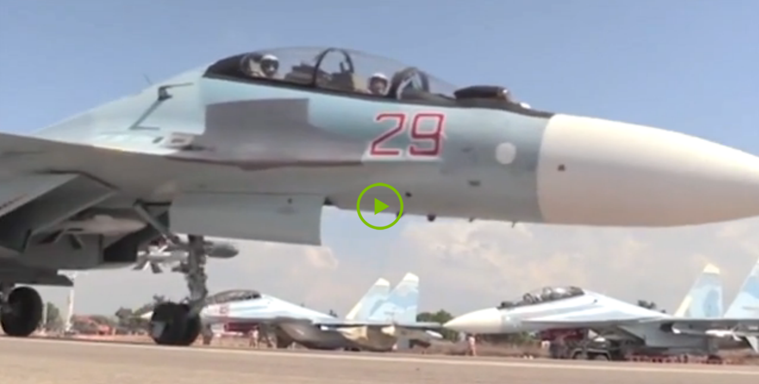 Sieu tiem kich Su-30SM xuat kich danh IS hinh anh