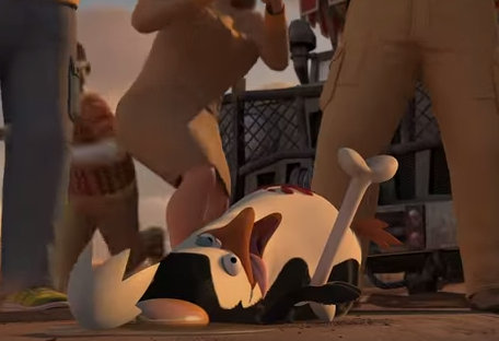 Chim canh cut dong kich de cuop xe hinh anh