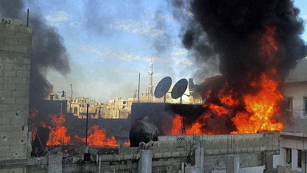 Cuoc khung hoang khong hen hoi ket o Syria hinh anh