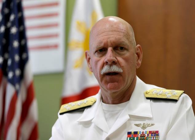 Đô đốc Scott Swift, Tư lệnh Hạm đội Thái Bình Dương. Ảnh: AP