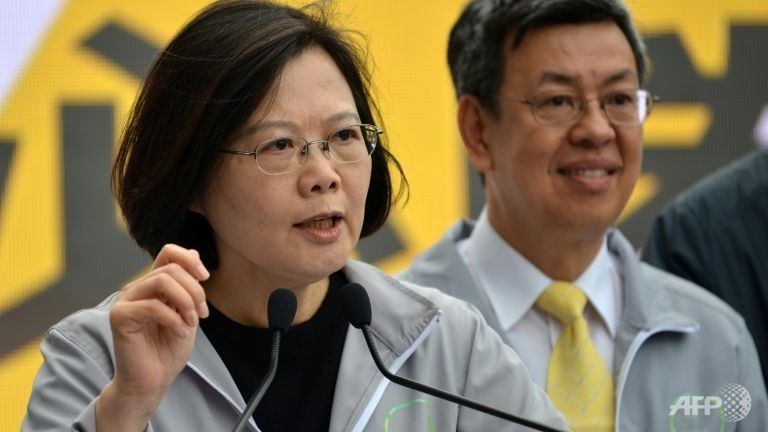 Ung vien lanh dao Dai Loan muon quan he tot voi Trung Quoc hinh anh