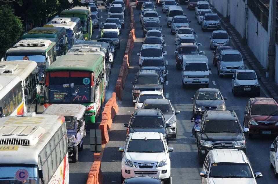 Ac mong ket xe o thu do cua Philippines hinh anh