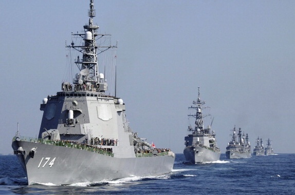 Nhat Ban trien khai tau khu truc chan ten lua Trieu Tien hinh anh