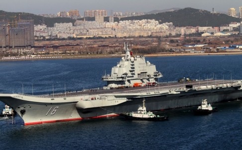 Trung Quoc toan tinh lap nhom tac chien tau san bay hinh anh