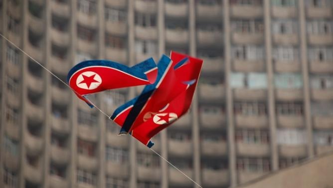 Han Quoc don phuong trung phat Trieu Tien hinh anh