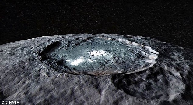 Dom sang ki la tren tieu hanh tinh Ceres hinh anh