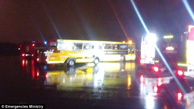 May bay Dubai roi o Nga,  clip may bay Dubai roi o Nga,  hinh anh may bay Dubai roi o Nga,  tin tuc may bay roi o Nga,  FZ981 anh 4