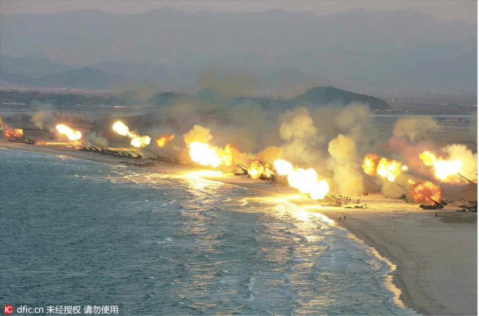 100 khau phao Trieu Tien dong loat nha dan hinh anh