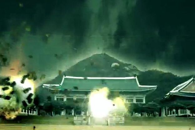 Video mo phong Trieu Tien tan cong Han Quoc hinh anh