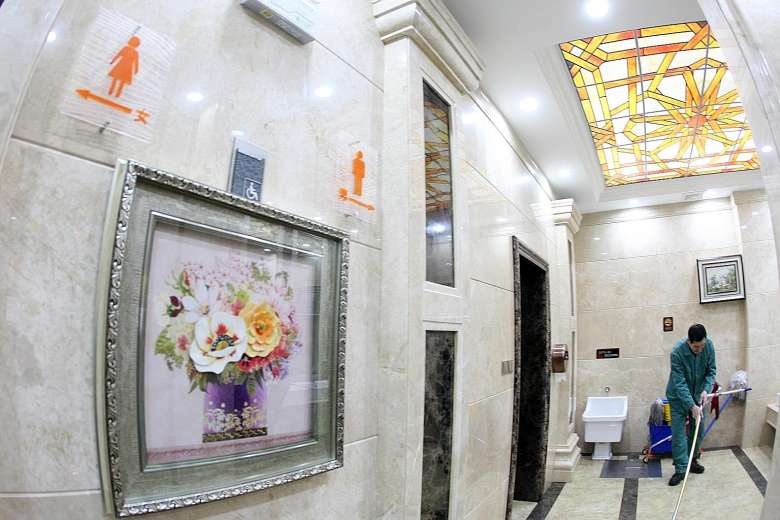 Trung Quốc chi 2 tỷ xây nhà vệ sinh ảnh 1 Trung Quoc chi 2 ty xay nha ve sinh anh 1