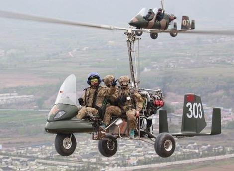 Dac nhiem Trung Quoc huan luyen voi thiet bi la hinh anh