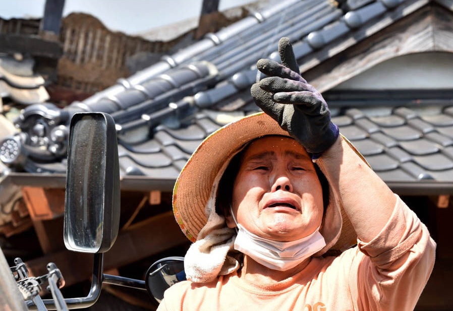 dong dat rung chuyen mien nam Nhat Ban anh 5