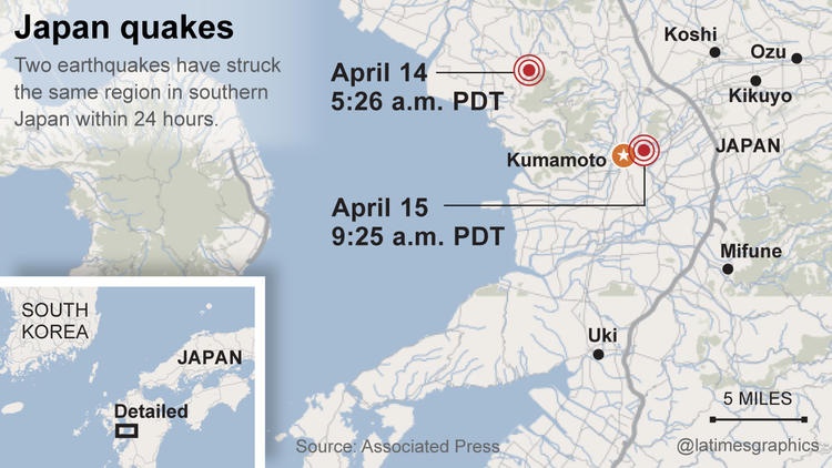 dong dat rung chuyen mien nam Nhat Ban anh 13