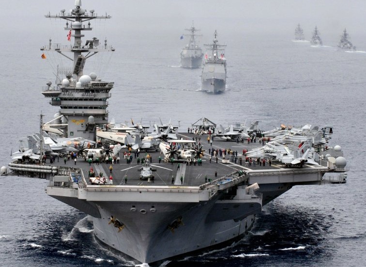 Doi thap tung hung hau cua sieu tau san bay My hinh anh