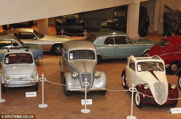 bo suu tap xe co cua Hoang tu Monaco anh 11