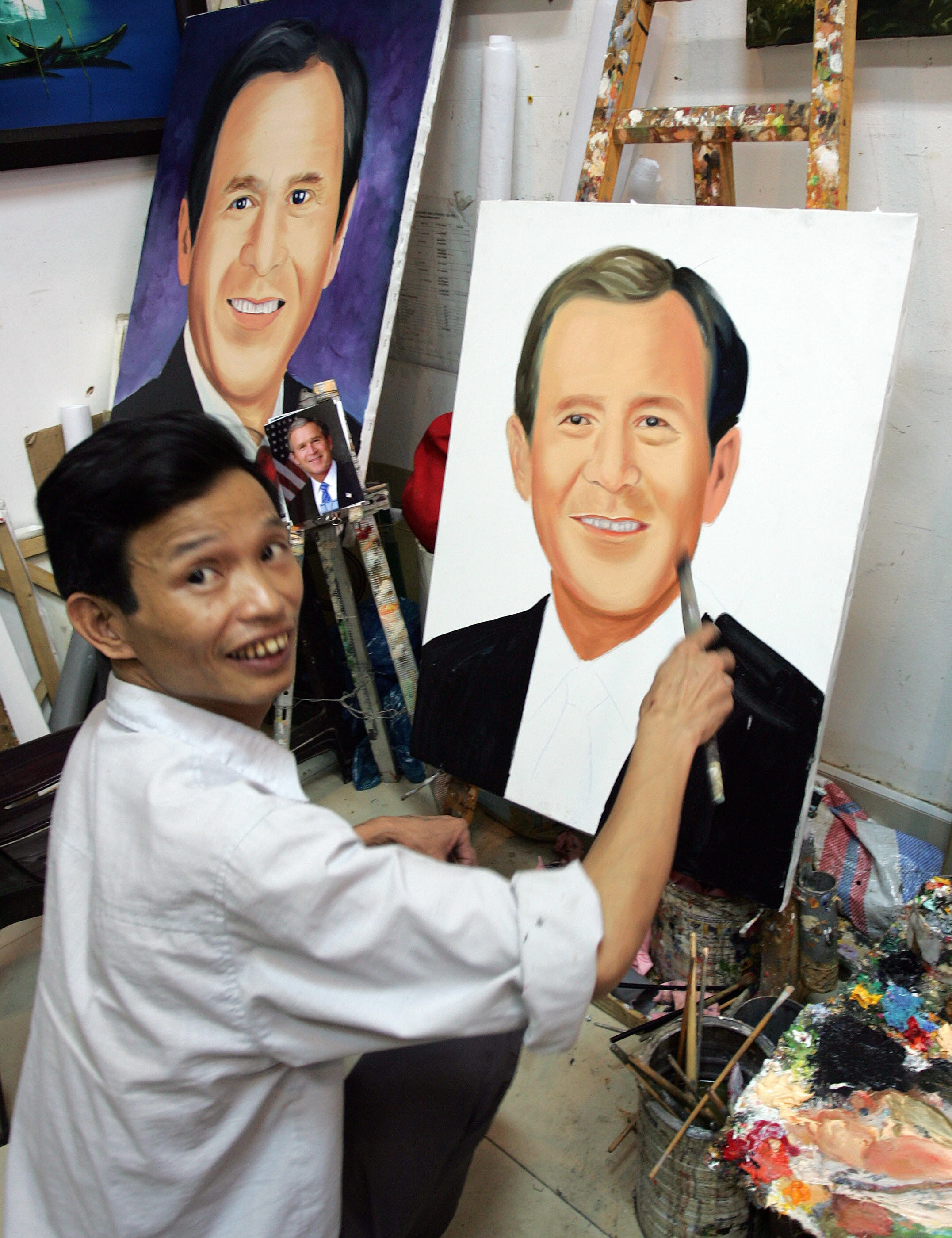 tong thong George Bush tham Viet Nam anh 12