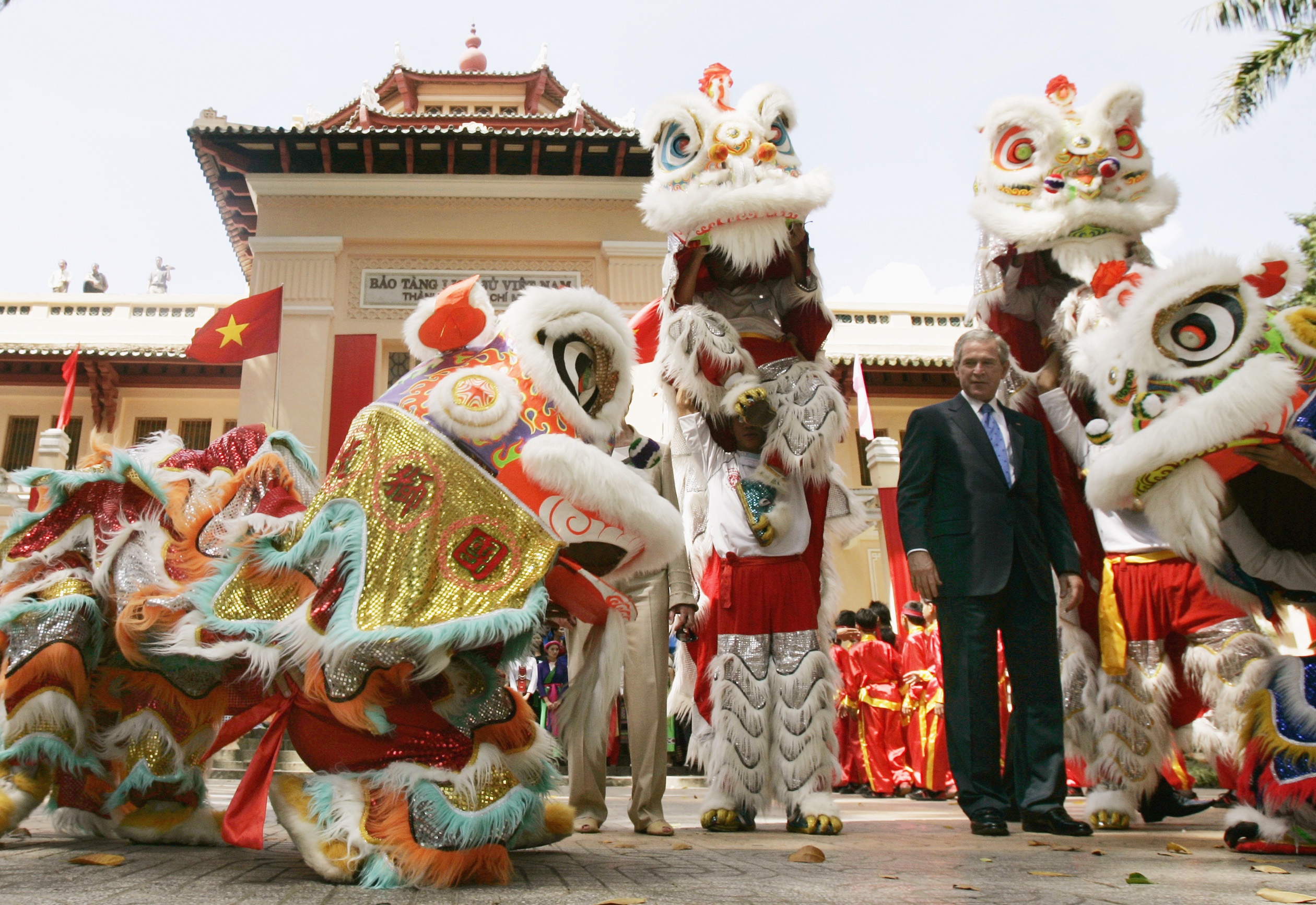 tong thong George Bush tham Viet Nam anh 10