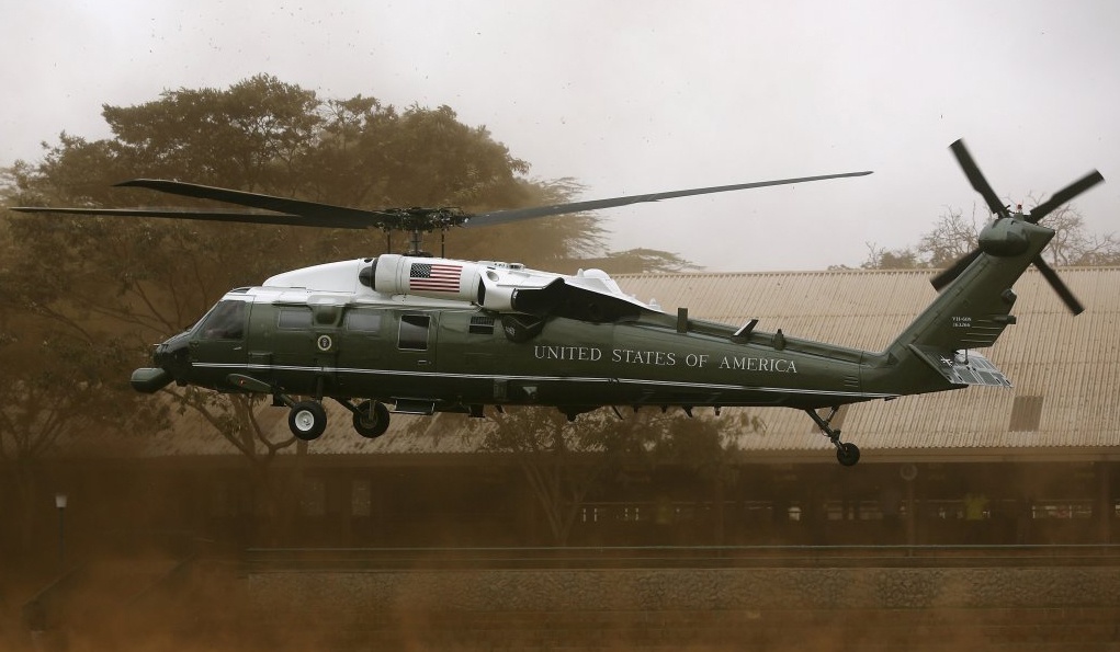 Nhung dieu thu vi ve chuyen co Marine One cua Obama hinh anh