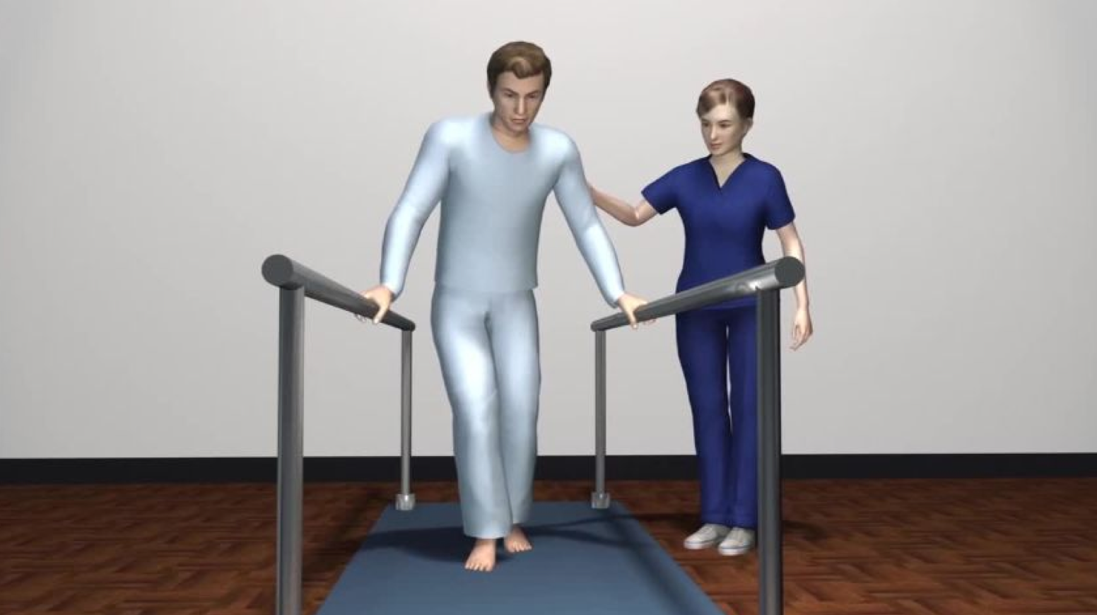 Clip 3D mo phong cach ghep dau nguoi hinh anh