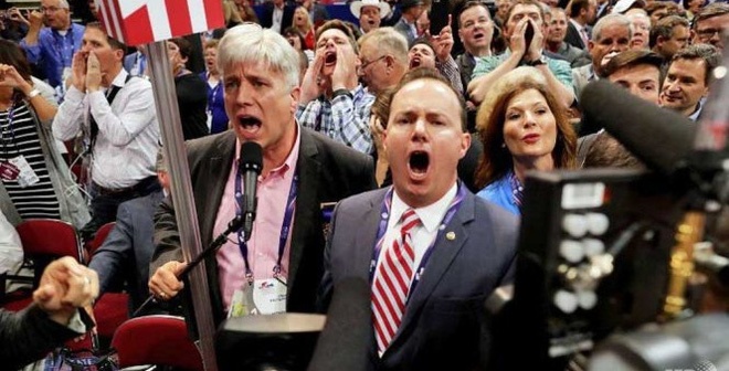 Xung dot gay gat tai Dai hoi dang Cong hoa My hinh anh