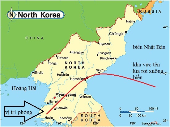 Trieu Tien lai phong ten lua anh 2