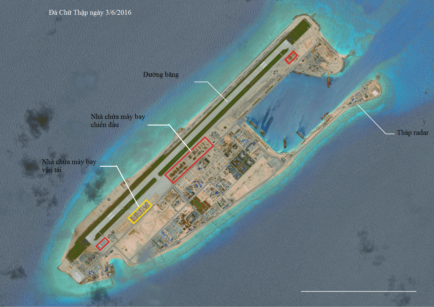 Trung Quốc quân sự hóa Biển Đông ảnh 1 Trung Quoc quan su hoa Bien Dong anh 1