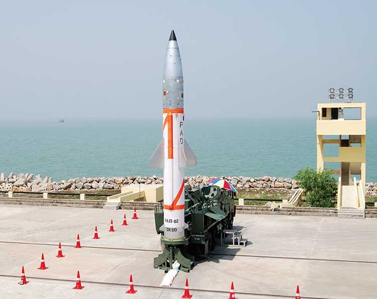 Lá chắn tên lửa Ấn Độ ảnh 2 La chan ten lua An Do anh 2