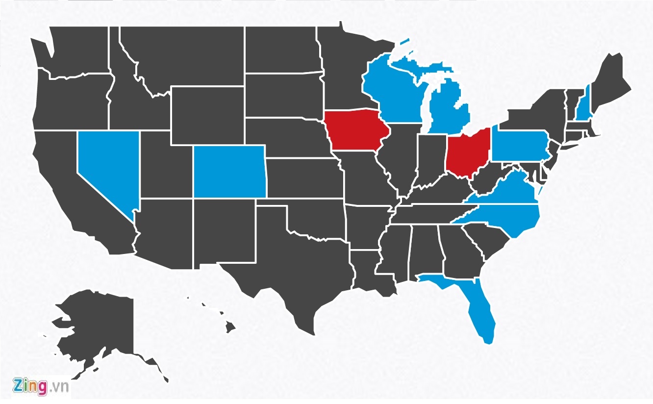 bang chiến địa quyết định bầu cử Mỹ ảnh 2 bang chien dia quyet dinh bau cu My anh 2