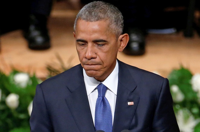 Trump co the lam thay doi quan diem lich su ve Obama hinh anh