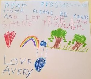 tre em My viet thu gui Trump anh 8