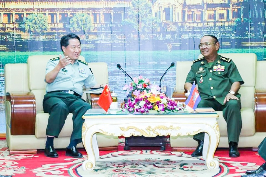 quan he quoc phong Trung Quoc - Campuchia anh 1