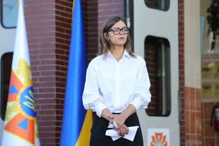 nữ thứ trưởng Ukraine  ảnh 1 nu thu truong Ukraine anh 1