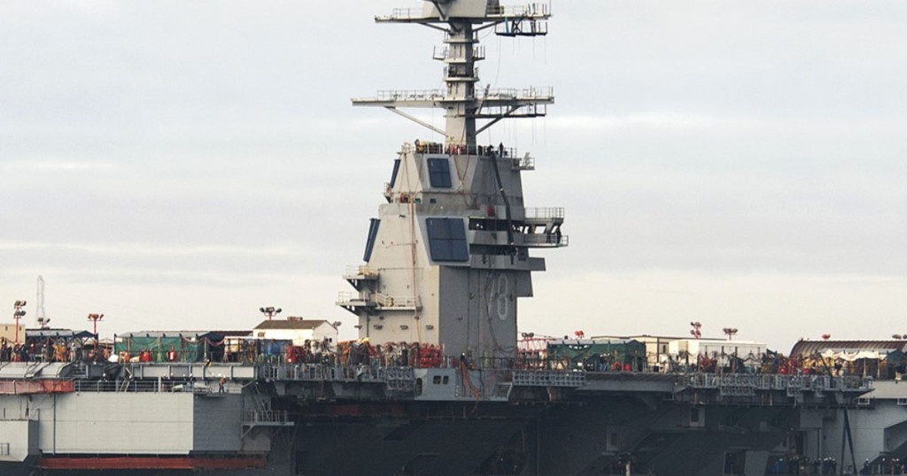 Siêu tàu sân bay lớp Ford ảnh 7 Sieu tau san bay lop Ford anh 7