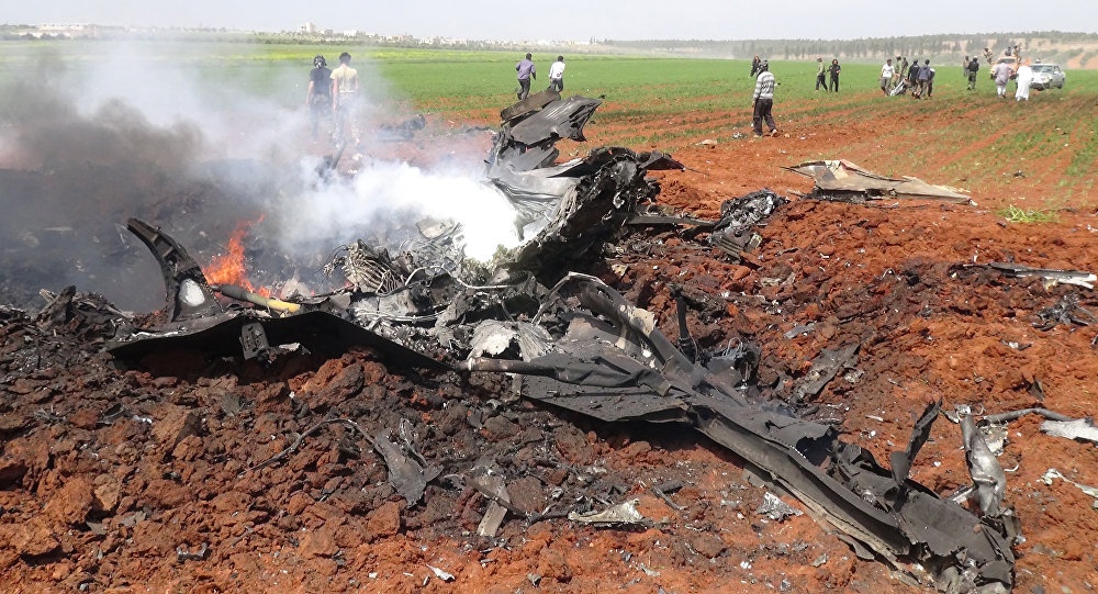 Mỹ bắn hạ máy bay Syria ảnh 2 My ban ha may bay Syria anh 2