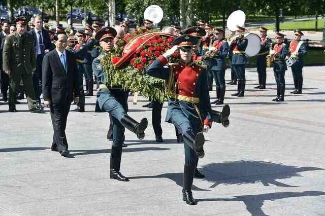 Chu tich nuoc tham chinh thuc Lien bang Nga anh 5