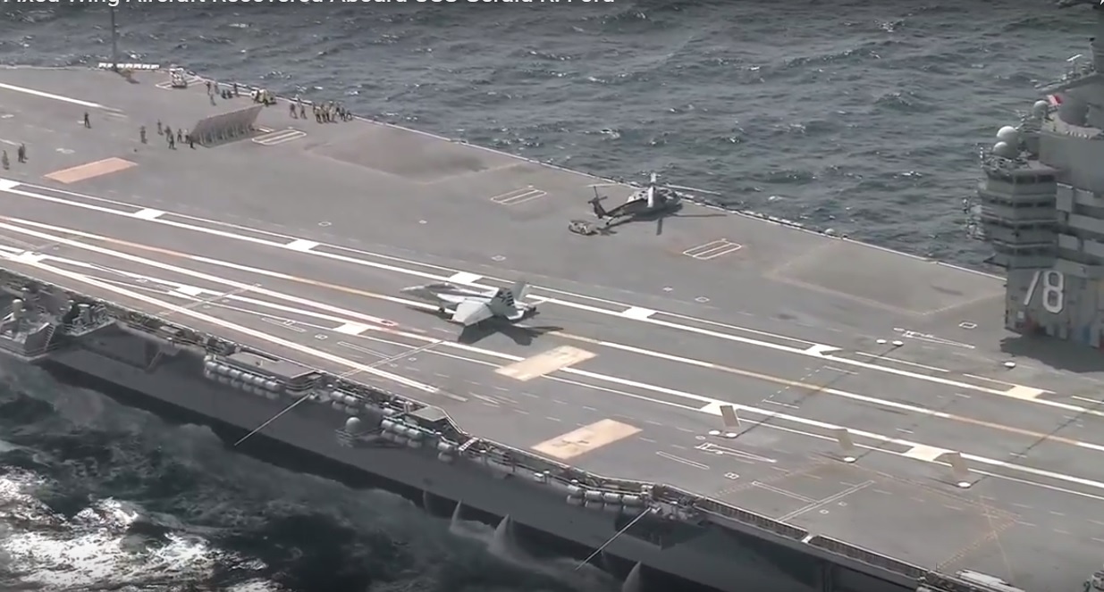 Sieu tau san bay Ford anh 1