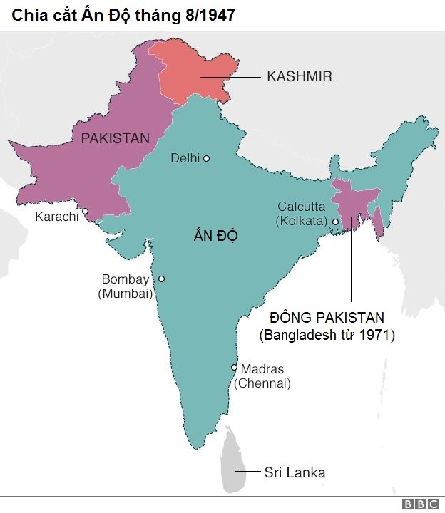Chia cắt Pakistan Ấn Độ ảnh 3 Chia cat Pakistan An Do anh 3