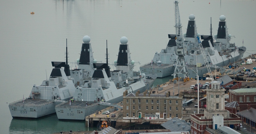 Chiến hạm Anh gặp lỗi ảnh 1 Chien ham Anh gap loi anh 1