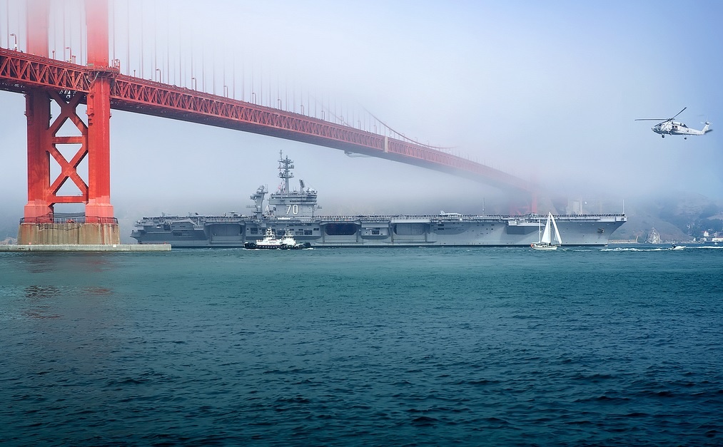 Tàu sân bay Mỹ thăm Việt Nam ảnh 2 Tau san bay My tham Viet Nam anh 2